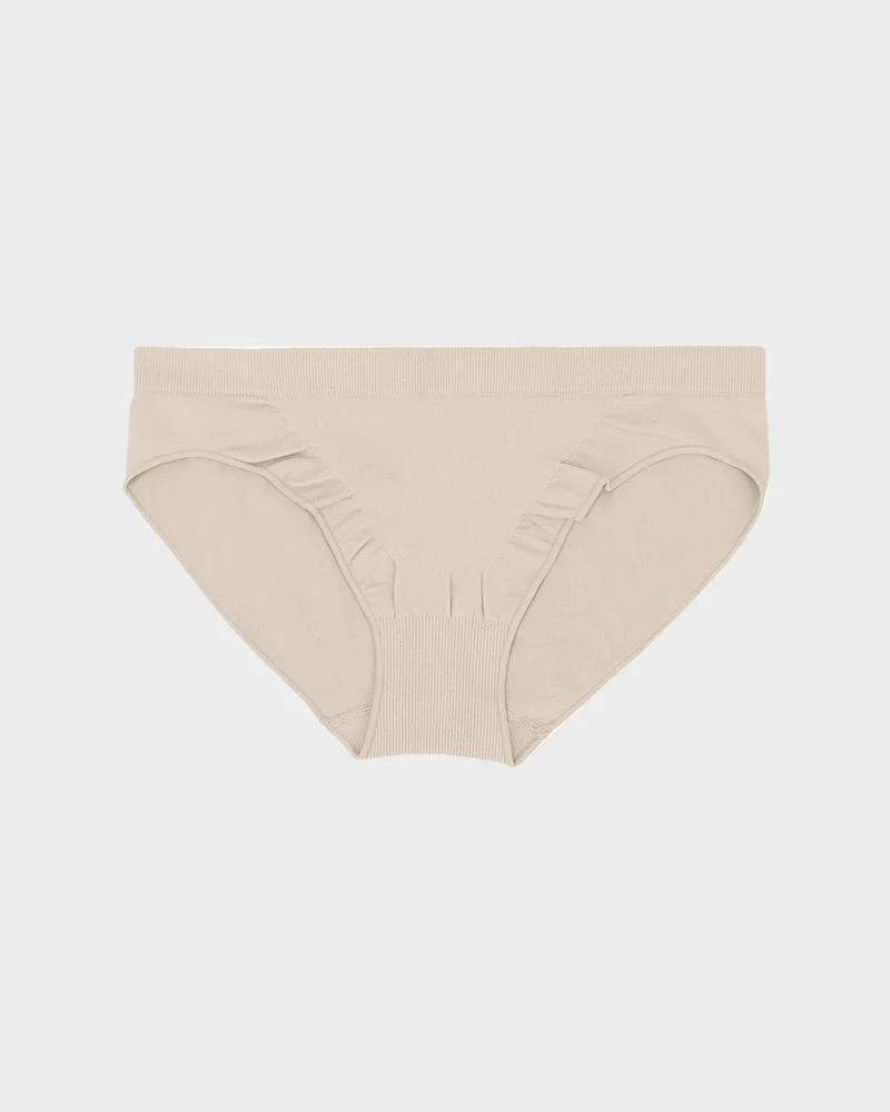 Everyday Comfort Seamless Low-Rise Brief Panty - Image 8