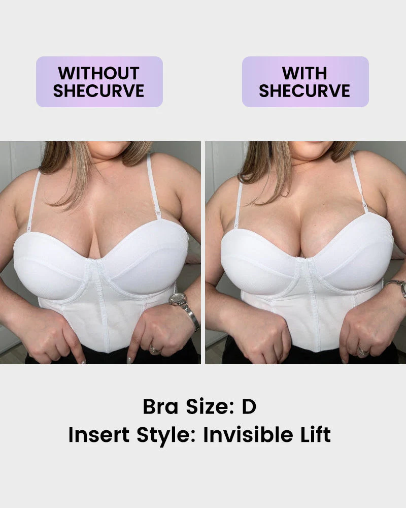 Front Closure Silicone Self-Adhesive Invisible Bra (2 Pack) - Image 3