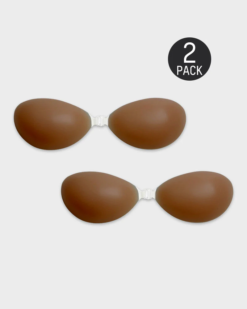 Front Closure Silicone Self-Adhesive Invisible Bra (2 Pack) - Image 8