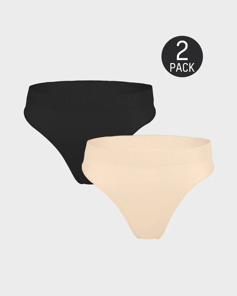 Seamless Comfort Thong Panty (2 Pack) - Image 16