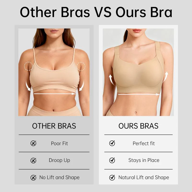 Wireless Push-Up Seamless Jelly Bra - Image 6