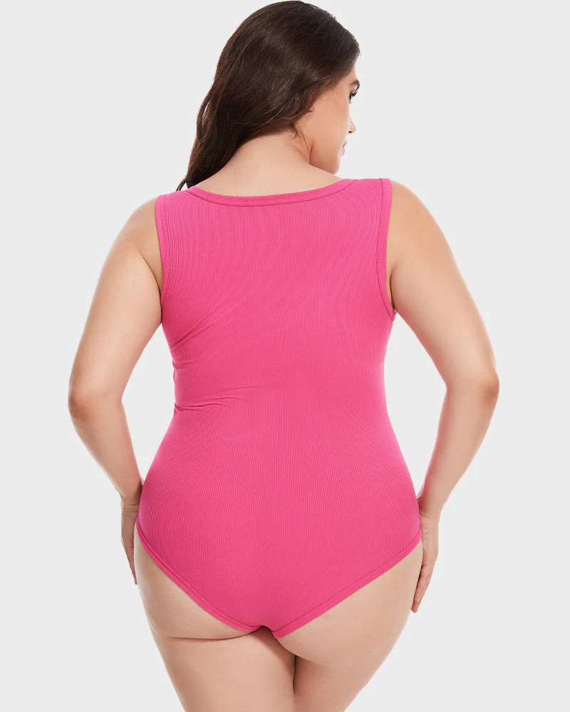 Sleeveless Tummy Control Tank Tops Bodysuits - Image 21