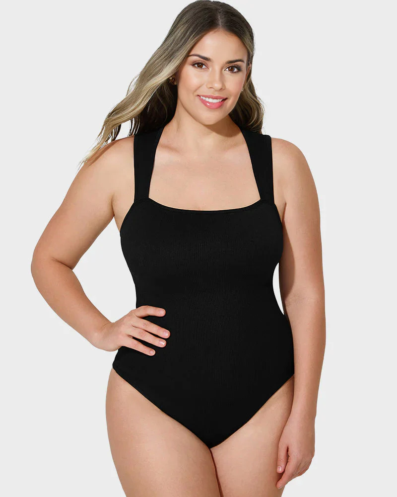 Sleeveless Tummy Control Tank Tops Bodysuits - Image 6