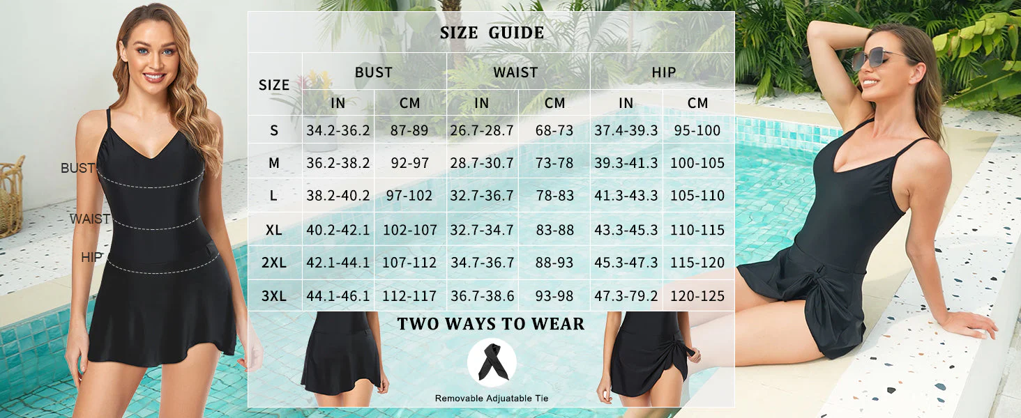 Women's Tummy Control Slim Fit Plus Size One Piece Swimsuit - Image 35